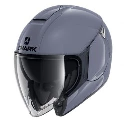 Policarbonato Casco Shark Citycruiser Blank Grigio