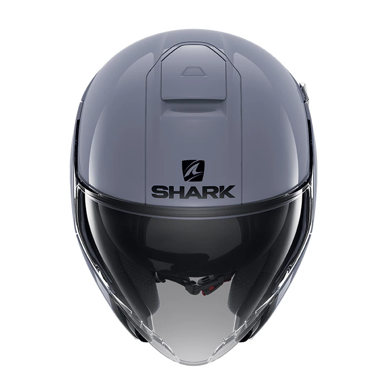 Policarbonato Casco Shark Citycruiser Blank Grigio 5 Policarbonato Casco Shark Citycruiser Blank Grigio - immagine 3