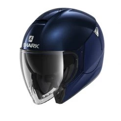 Policarbonato Casco Shark Citycruiser Dual Blank Blu Opaco
