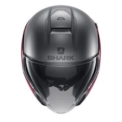 Policarbonato Casco Shark Citycruiser Dual Blank Mat Rosso -Negozio al dettaglio Shark shark citycruiser dualblankmat rosso 3