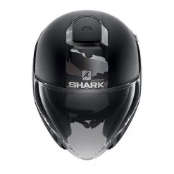 Policarbonato Casco Shark Citycruiser Genom Mat Nero Argento -Negozio al dettaglio Shark shark citycruiser genom mat argento 3