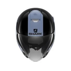 Policarbonato Casco Shark Citycruiser Karonn Argento Nero -Negozio al dettaglio Shark shark citycruiser karonn argentonero 3