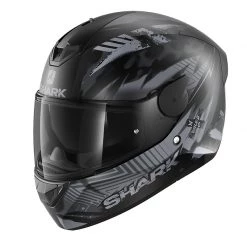 Policarbonato Casco Shark D-skwal 2 Penxa Mat Nero Antracite