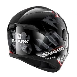 Policarbonato Casco Shark D-skwal 2 Penxa Nero Rosso -Negozio al dettaglio Shark shark dskwal2 penxa rosso 3