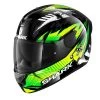 Policarbonato Casco Shark D-skwal 2 Penxa Verde Giallo -Negozio al dettaglio Shark shark dskwal2 penxa verdegiallo