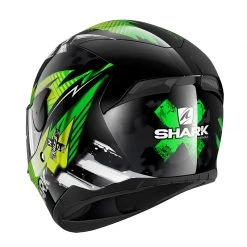 Policarbonato Casco Shark D-skwal 2 Penxa Verde Giallo -Negozio al dettaglio Shark shark dskwal2 penxa verdegiallo 3