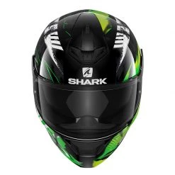 Policarbonato Casco Shark D-skwal 2 Penxa Verde Giallo -Negozio al dettaglio Shark shark dskwal2 penxa verdegiallo 4