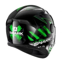Policarbonato Casco Shark D-skwal 2 Penxa Verde Giallo -Negozio al dettaglio Shark shark dskwal2 penxa verdegiallo 5