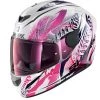 Policarbonato Casco Shark D-skwal 2 Shigan Bianco Viola Glitter -Negozio al dettaglio Shark shark dskwal2shigan biancoviola