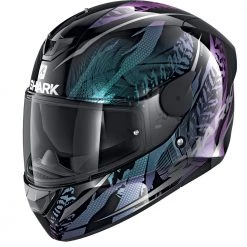 Policarbonato Casco Shark D-skwal 2 Shigan Nero Viola