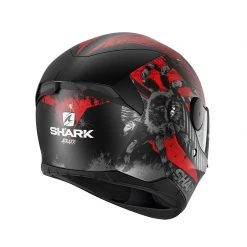 Policarbonato Casco Shark D-skwal 2 Atraxx Mat Rosso Antracite -Negozio al dettaglio Shark shark dskwal 2 atraxx mat rosso 5