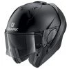 Policarbonato Casco Modulare Shark Evo Es Blank Mat Nero
