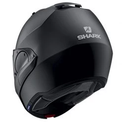 Policarbonato Casco Modulare Shark Evo Es Blank Mat Nero -Negozio al dettaglio Shark shark evoes blankmat nero 3