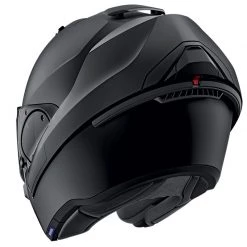 Policarbonato Casco Modulare Shark Evo Es Blank Mat Nero -Negozio al dettaglio Shark shark evoes blankmat nero 5