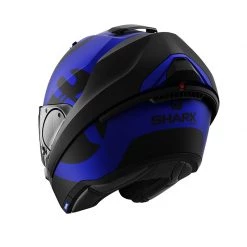 Policarbonato Casco Modulare Shark Evo Es Endless Mat Blu Nero -Negozio al dettaglio Shark shark evoes endless mat blu 3