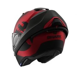 Policarbonato Casco Modulare Shark Evo Es Endless Mat Rosso Nero -Negozio al dettaglio Shark shark evoes endless mat rosso 3