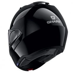 Policarbonato Casco Modulare Shark Evo Es Blank Nero -Negozio al dettaglio Shark shark evoesblank nero 2