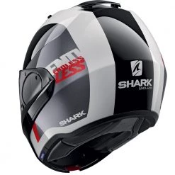 Policarbonato Casco Modulare Shark Evo Es Endless Bianco Rosso -Negozio al dettaglio Shark shark evoesendless biancorosso 4