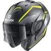 Policarbonato Casco Modulare Shark Evo Es Yari Mat Giallo