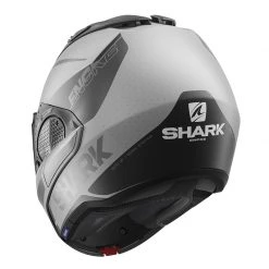 Policarbonato Casco Modulare Shark Evo Gt Encke Mat Argento -Negozio al dettaglio Shark shark evogt enckemat helmet argento 3
