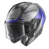 Policarbonato Casco Modulare Shark Evo Gt Encke Mat Blu