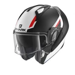 Policarbonato Casco Modulare Shark Evo Gt Sean Nero Rosso