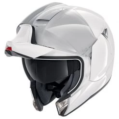 Policarbonato Casco Modulare Shark Evo Jet Blank Bianco