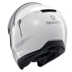 Policarbonato Casco Modulare Shark Evo Jet Blank Bianco -Negozio al dettaglio Shark shark evojet blank bianco 4