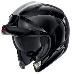 Policarbonato Casco Modulare Shark Evo Jet Blank Nero