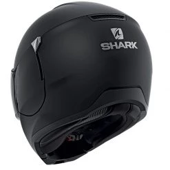 Policarbonato Casco Modulare Shark Evo Jet Blank Mat Nero Opaco -Negozio al dettaglio Shark shark evojet blankmat neromatt 3