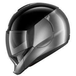 Policarbonato Casco Modulare Shark Evo Jet Dual Blank Grigio -Negozio al dettaglio Shark shark evojet dualblank grigio 4