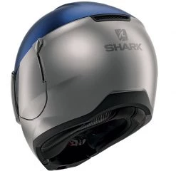 Policarbonato Casco Modulare Shark Evo Jet Dual Blank Mat Blu -Negozio al dettaglio Shark shark evojet dualblankmat blu 3