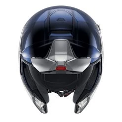 Policarbonato Casco Modulare Shark Evo Jet Dual Blank Mat Blu -Negozio al dettaglio Shark shark evojet dualblankmat blu 5