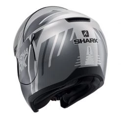 Policarbonato Casco Modulare Shark Evo Jet Vyda Mat Argento 10 Policarbonato Casco Modulare Shark Evo Jet Vyda Mat Argento -Negozio al dettaglio Shark shark evojet vyda mat argento 4