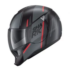 Policarbonato Casco Modulare Shark Evo Jet Vyda Mat Rosso -Negozio al dettaglio Shark shark evojet vyda mat rosso 3