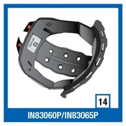 Interni Shark Cuffia Race-r Bamboo Rosso