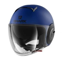 Policarbonato Casco Shark Nano Street Neon Mat Blu