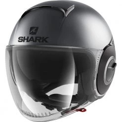 Policarbonato Casco Shark Nano Street Neon Mat Grigio