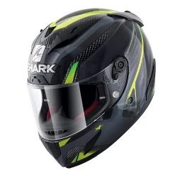 Fibra Casco Shark Race R Pro Carbon Aspy Giallo