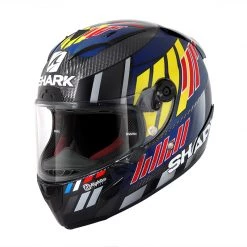 Fibra Shark Race R Pro Carbon Replica Zarco Speedblock Blu