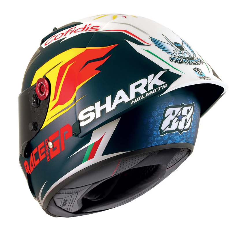 Fibra Shark Race R Pro Gp Replica Oliveira Signature 4 Fibra Shark Race R Pro Gp Replica Oliveira Signature - immagine 2