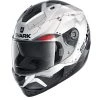Policarbonato Casco Shark Ridill 1.2 Mecca Bianco Rosso -Negozio al dettaglio Shark shark ridill12mecca bianco