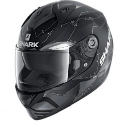 Policarbonato Casco Shark Ridill 1.2 Mecca Mat Nero