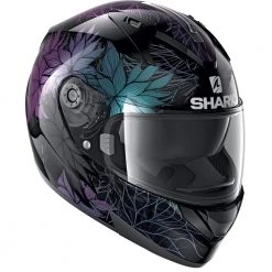 Policarbonato Casco Shark Ridill 1.2 Nelum Nero Glitter -Negozio al dettaglio Shark shark ridill12nelum violaglitter 4