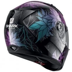 Policarbonato Casco Shark Ridill 1.2 Nelum Nero Glitter -Negozio al dettaglio Shark shark ridill12nelum violaglitter 5