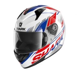 Policarbonato Casco Shark Ridill 1.2 Phaz Bianco Rosso Blu
