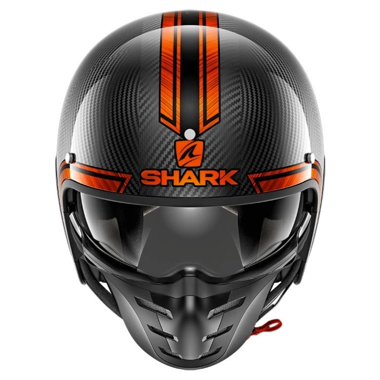 Fibra Shark S-drak Carbon Vinta Arancio 4 Fibra Shark S-drak Carbon Vinta Arancio - immagine 2