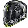 Policarbonato Casco Shark Skwal 2.2 Noxxys Nero Giallo Argento