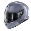 Policarbonato Casco Shark Skwal 2 Blank White Led Grigio -Negozio al dettaglio Shark shark skwal2 blank whiteled grigio