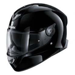 Policarbonato Casco Shark Skwal 2 Blank White Led Nero